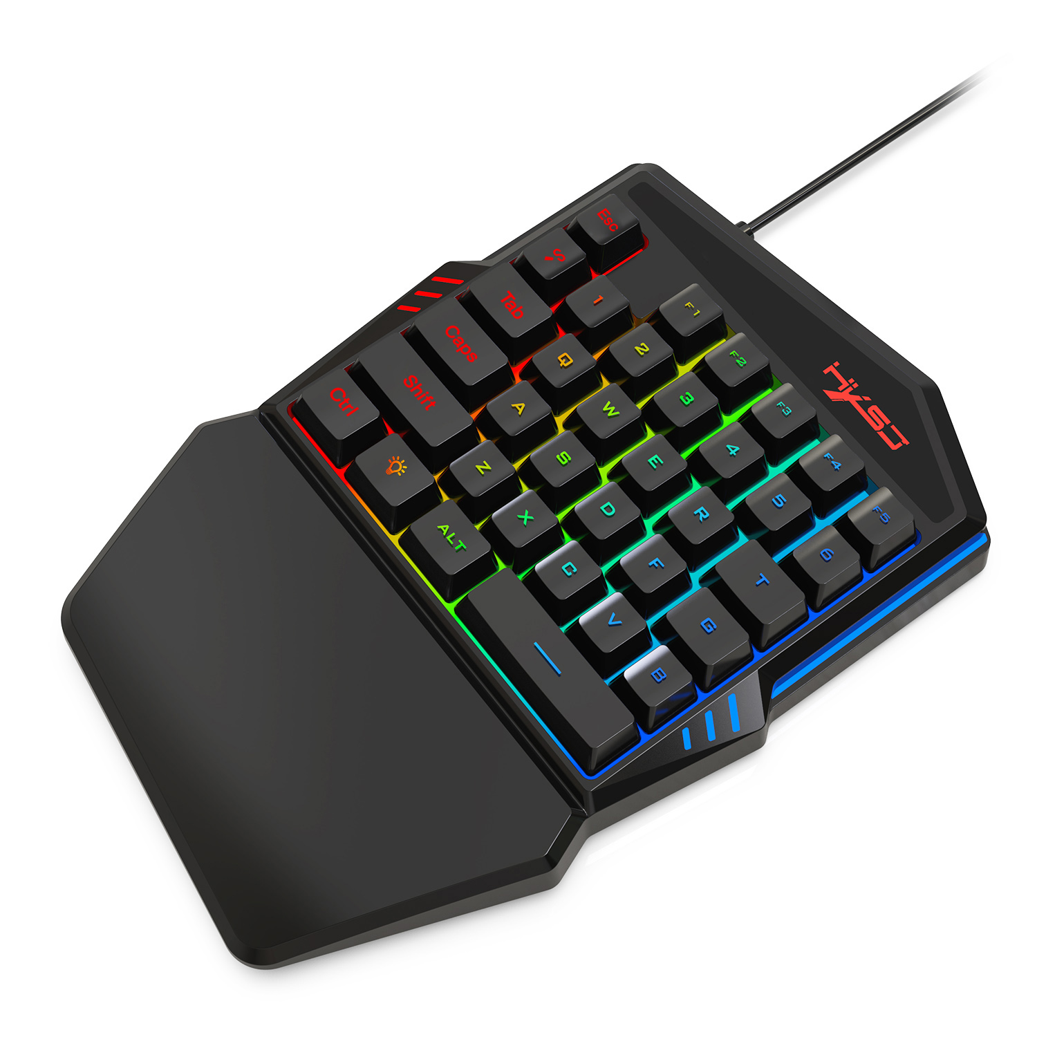 Gaming Keyboard Half - HXSJ V100 V100-2 35 Keyboard Gaming