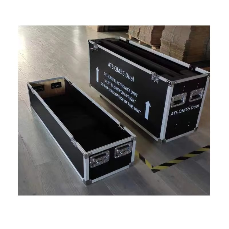 Aluminum Case 65 - Kotak Transportasi Aluminium Ganda untuk TV