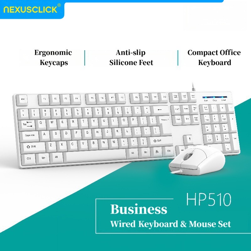 Gaming Keyboard Expensive - NexusClick Combo Keyboard dan Mouse Kantor