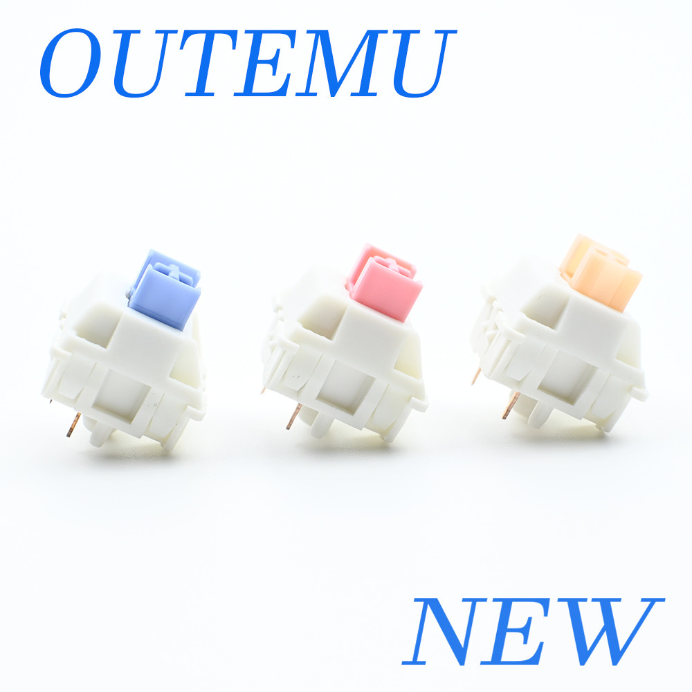 Gaming Keyboard Blue Switches - Saklar Outemu Saklar Keyboard Mekanis Lubed