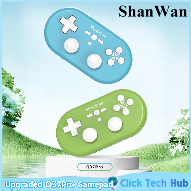 Gaming Keyboard And Mouse Wireless - Pengontrol Game Portabel Mini Shanwan Q37pro