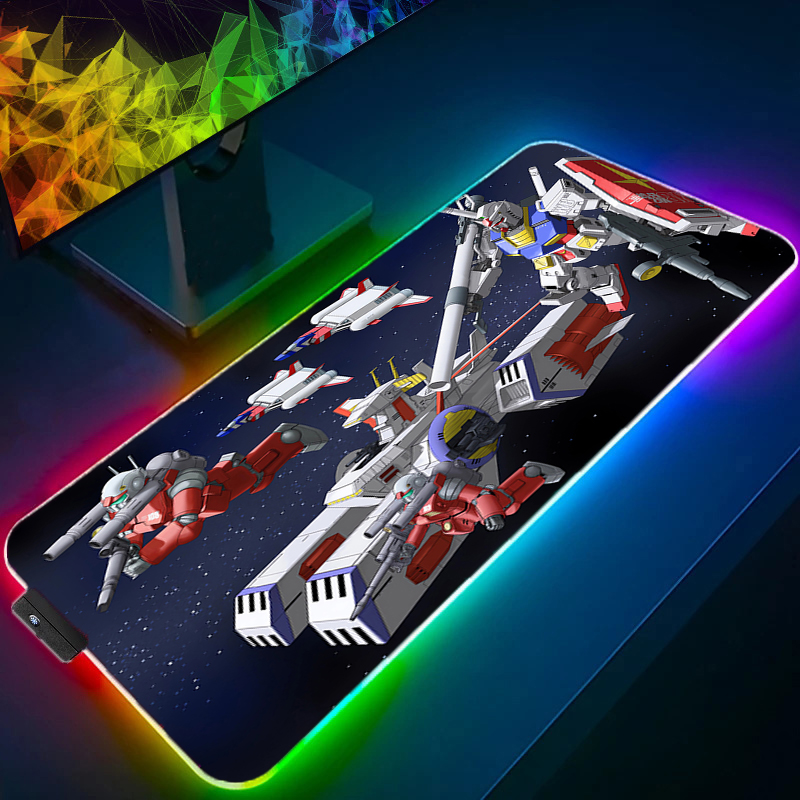 Gaming Keyboard And Mouse Mobile - Alas Mouse RGB Besar Gamer XXL