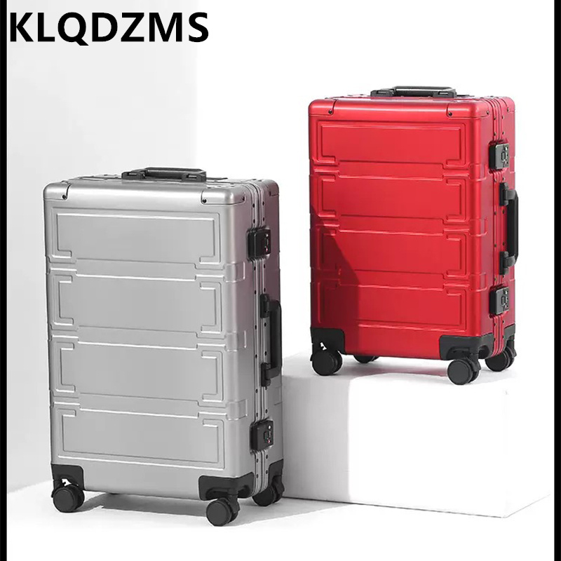 Aluminum Case 65 - KLQDZMS Tas Bagasi Pria Semua Aluminium
