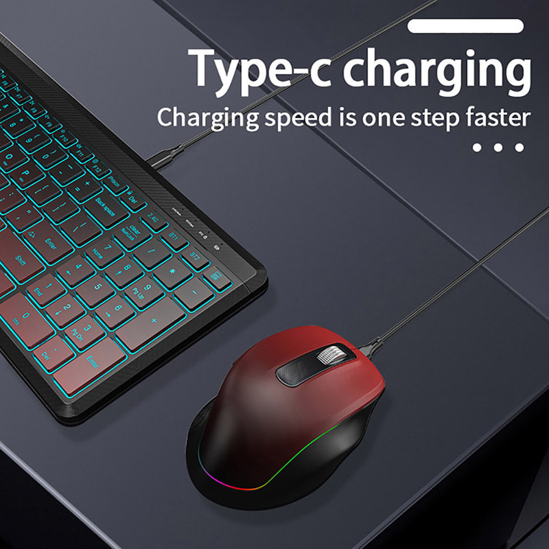 Keyboard dan Mouse nirkabel la - Gaming Keyboard Bundle ulasan dan harga