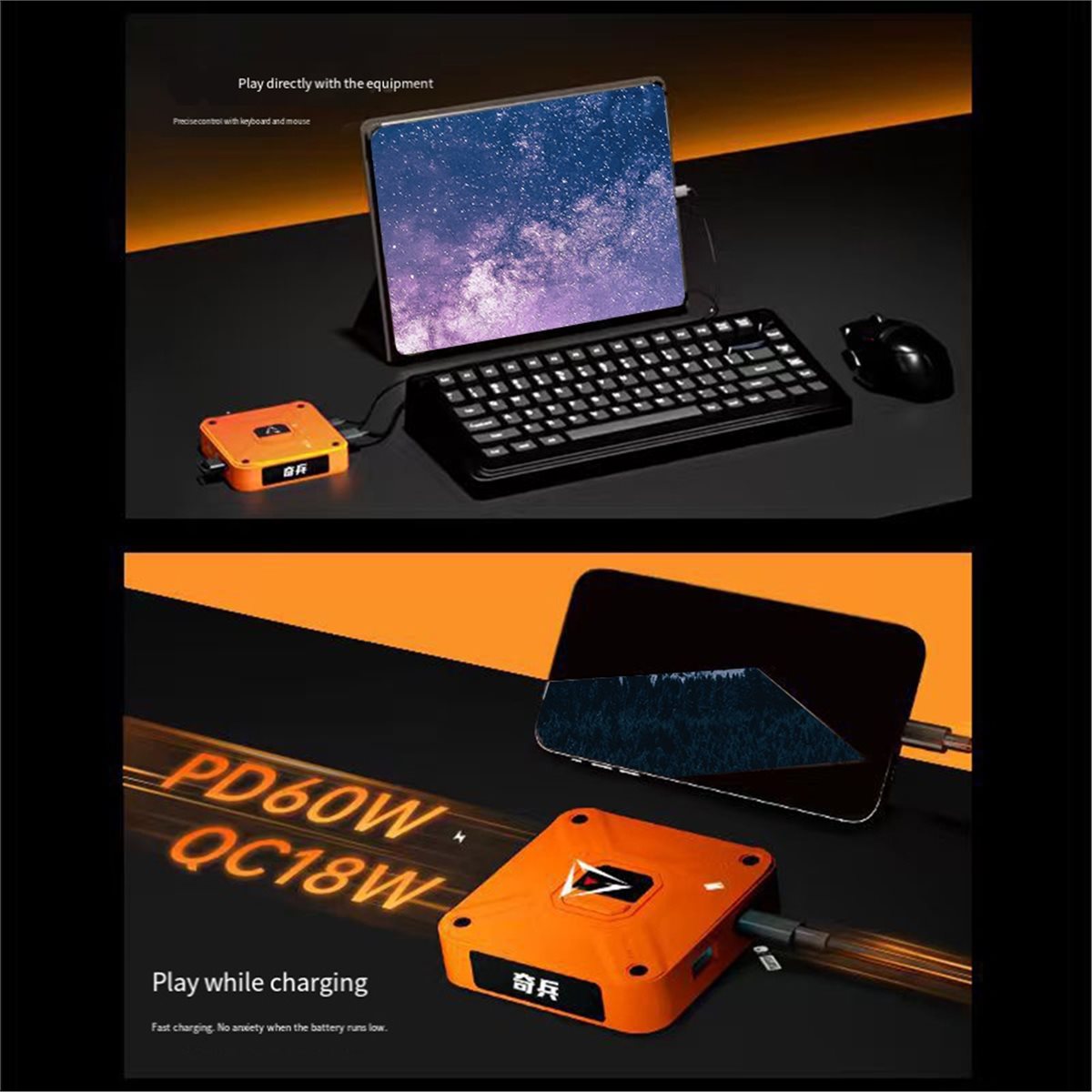 Adaptor Keyboard dan Mouse AX3 - Gaming Keyboard And Mouse Mobile ulasan dan harga