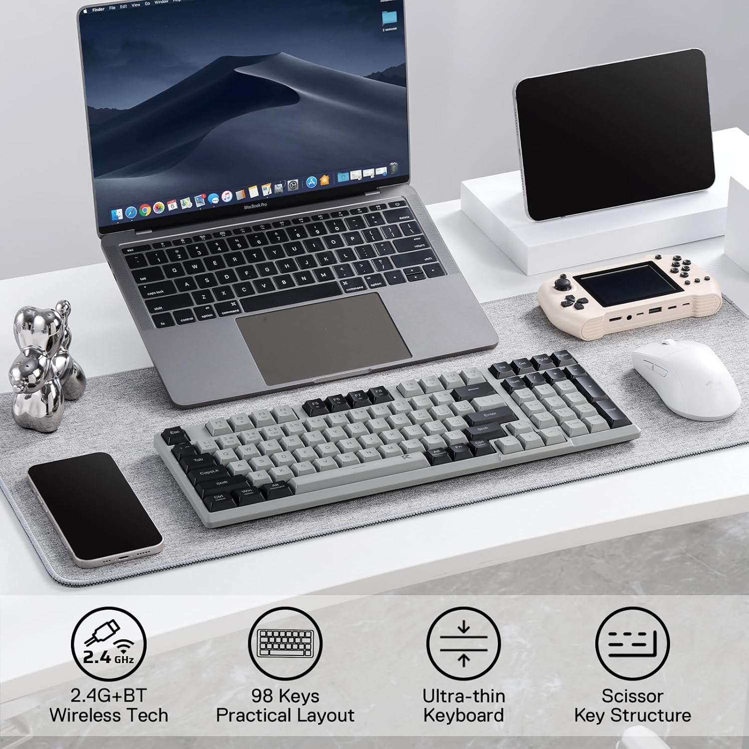 Redragon BK7114 Keyboard nirka - Gaming Keyboard Blue Switches ulasan dan harga