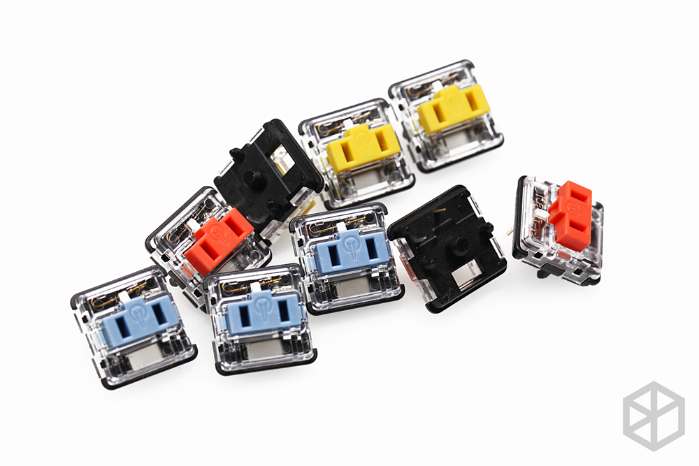 Kailh profil rendah choc switc - Gaming Keyboard Blue Switches ulasan dan harga