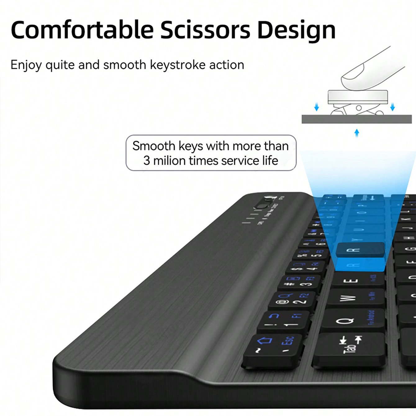 Keyboard Multibahasa untuk Tab - Gaming Keyboard And Mouse Wireless ulasan dan harga