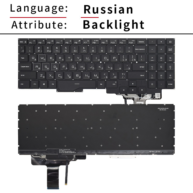 Laptop Keyboard Rusia dengan L - Gaming Keyboard Hp ulasan dan harga