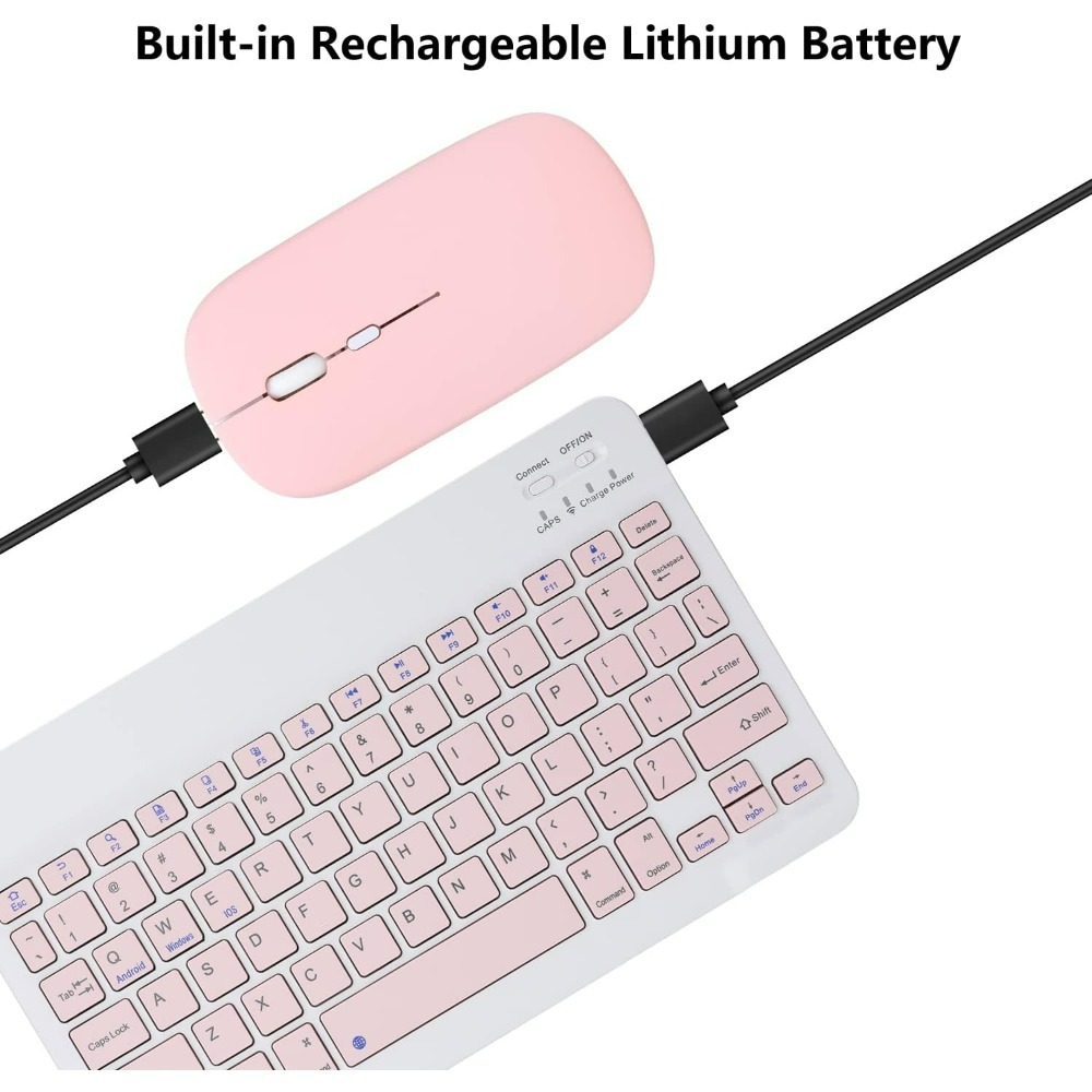 Keyboard Mini Bluetooth Nirkab - Gaming Keyboard And Mouse Wireless ulasan dan harga
