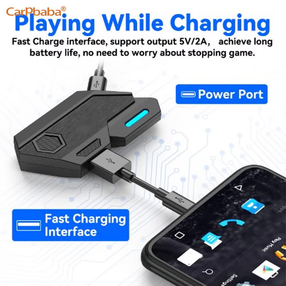 Gamepad Mobile PUBG Controller - Gaming Keyboard And Mouse Mobile ulasan dan harga