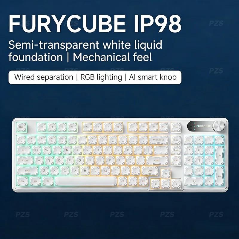 IP98 FURYCUBE Keyboard Membran - Gaming Keyboard Ip98 ulasan dan harga