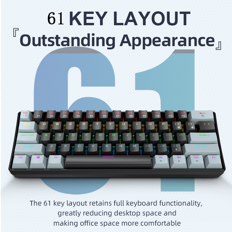 Keyboard Gaming Mekanik Berkab - Gaming Keyboard Blue Switches ulasan dan harga