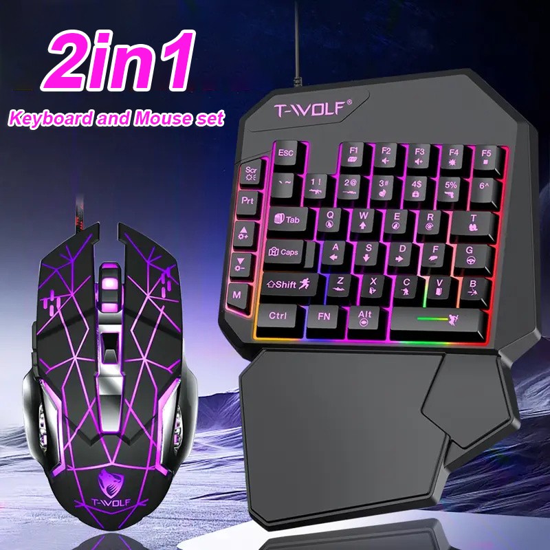 FocusOnPC TF900 2-in-1 Mobile  - Gaming Keyboard Bundle ulasan dan harga