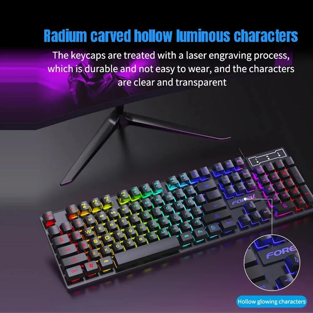 104 Tombol Keyboard Mekanik Ba - Gaming Keyboard Half ulasan dan harga