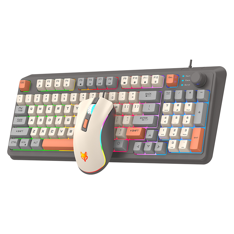 K820 Set Keyboard Game berkabe - Gaming Keyboard Bundle ulasan dan harga