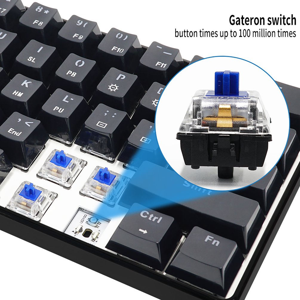 SKYLOONG GK61 Mini Portabel 60 - Gaming Keyboard Bundle ulasan dan harga