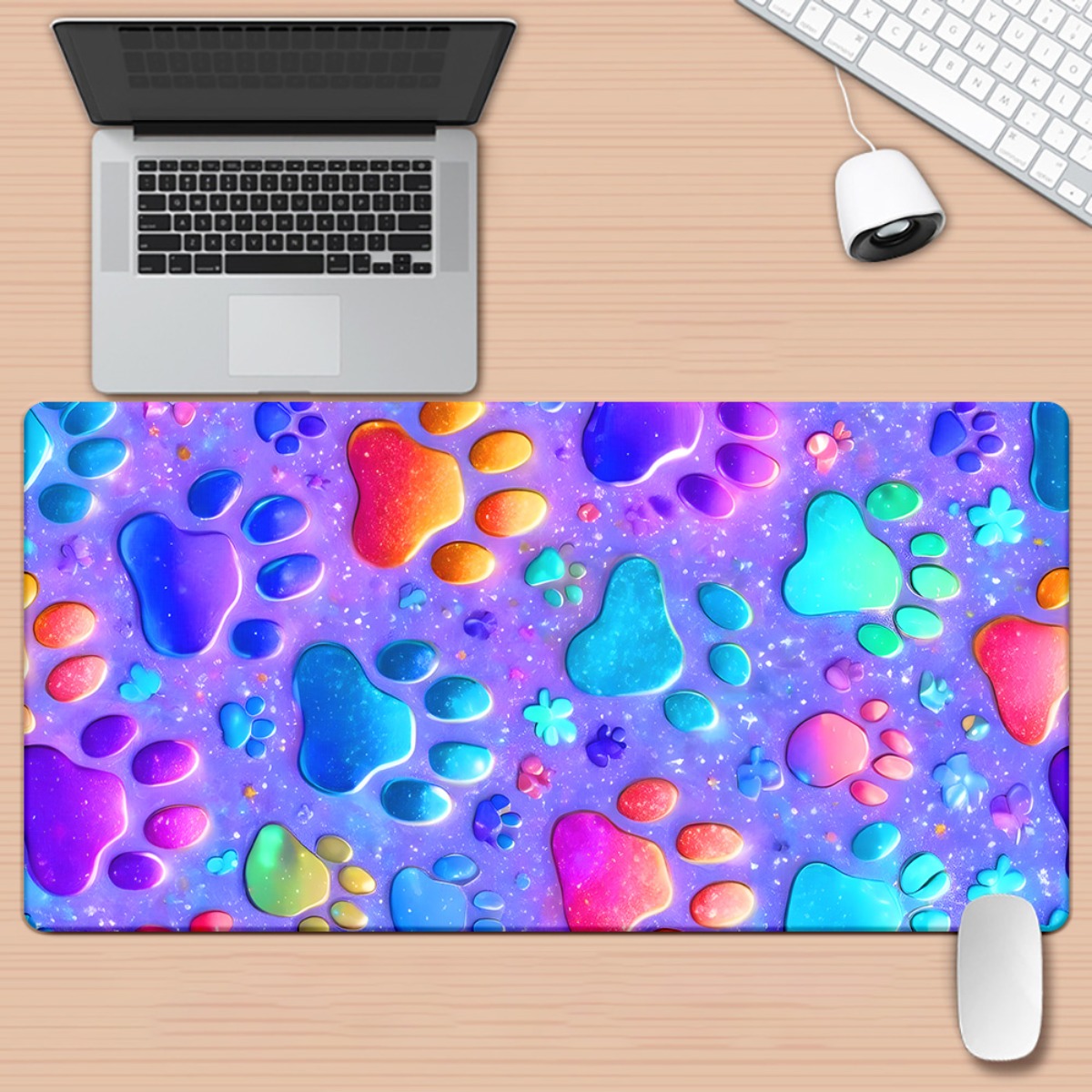 Alas Meja Besi Seni Bermerek H - Gaming Keyboard Brand ulasan dan harga