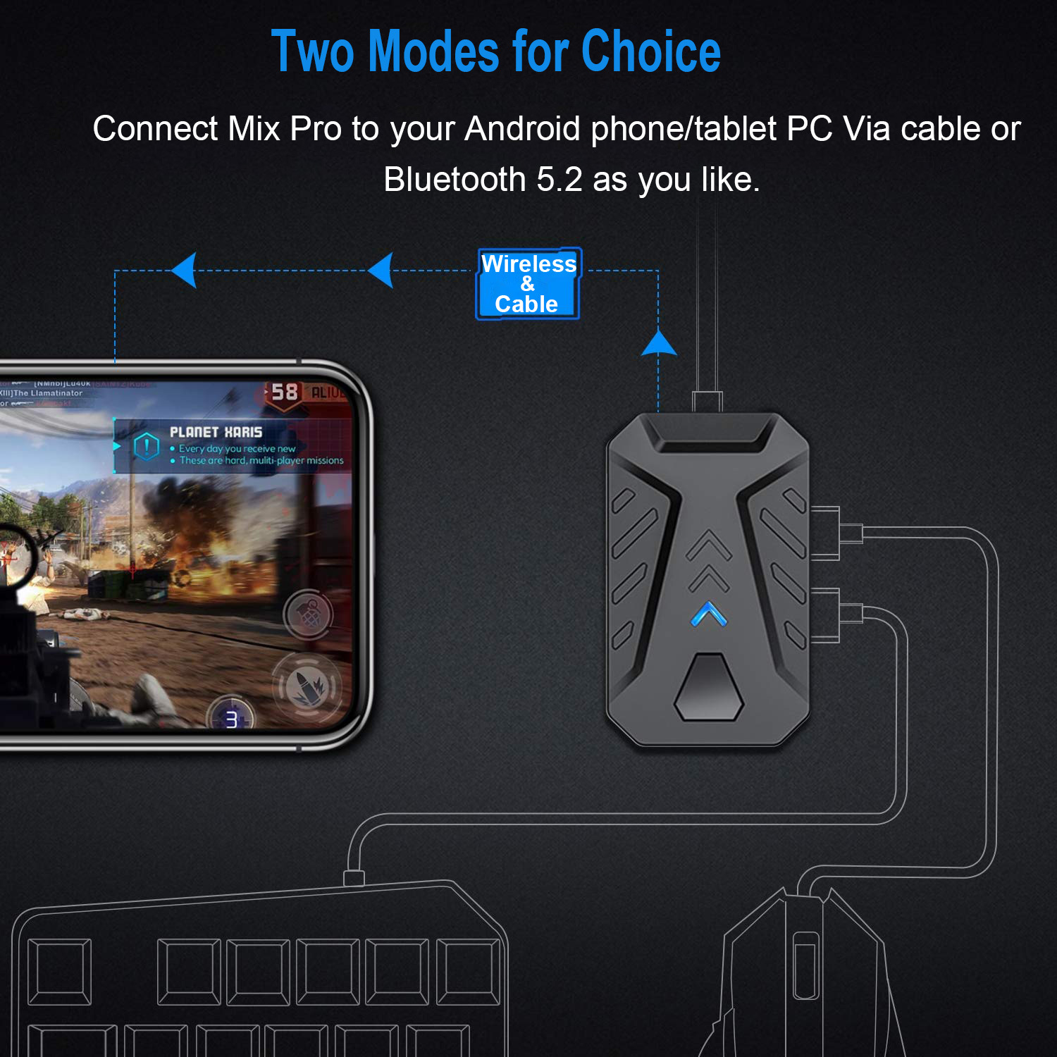 Kit Keyboard dan Mouse Gaming  - Gaming Keyboard Half ulasan dan harga