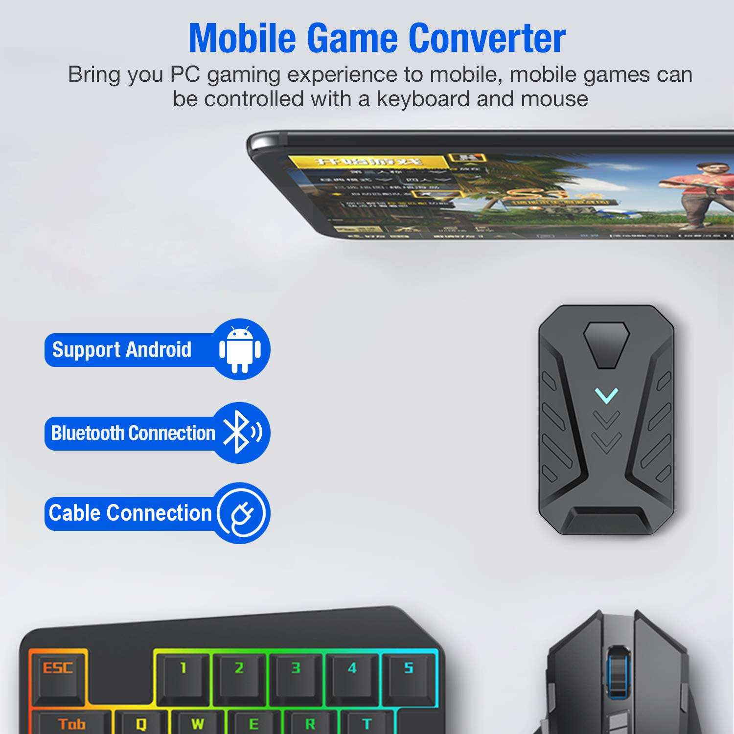 Kit Keyboard dan Mouse Gaming  - Gaming Keyboard Half ulasan dan harga