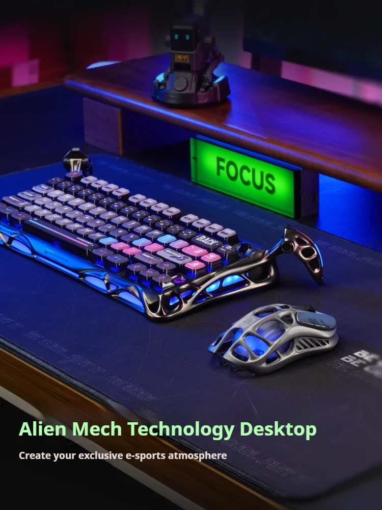 GravaStar M1 M2 Mouse Nirkabel - Gaming Keyboard Brand ulasan dan harga